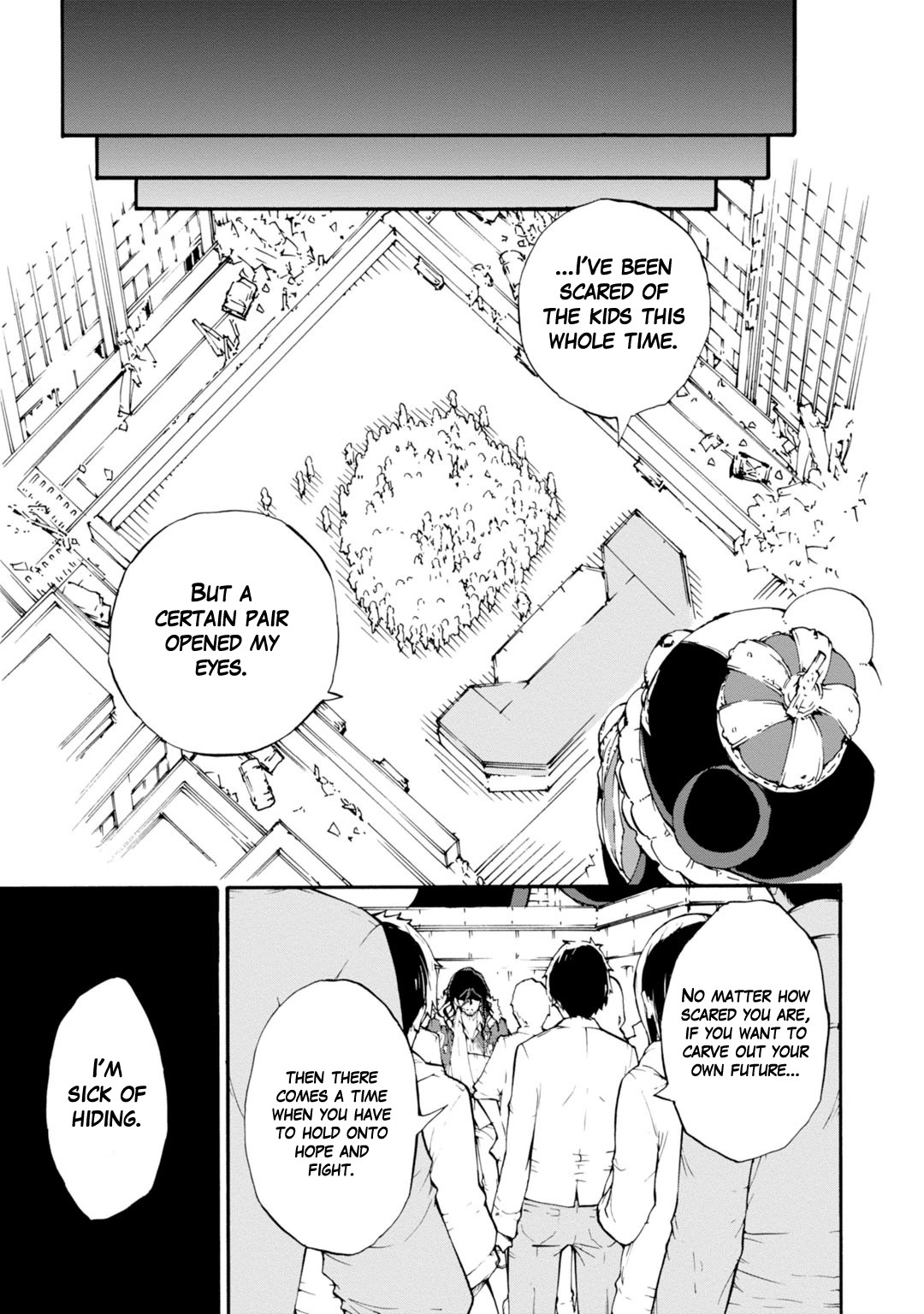 Zettai Zetsubou Shoujo - Danganronpa Another Episode - Genocider Mode Chapter 10 page 3 - Chapter 10: Ultimate Weapon XX