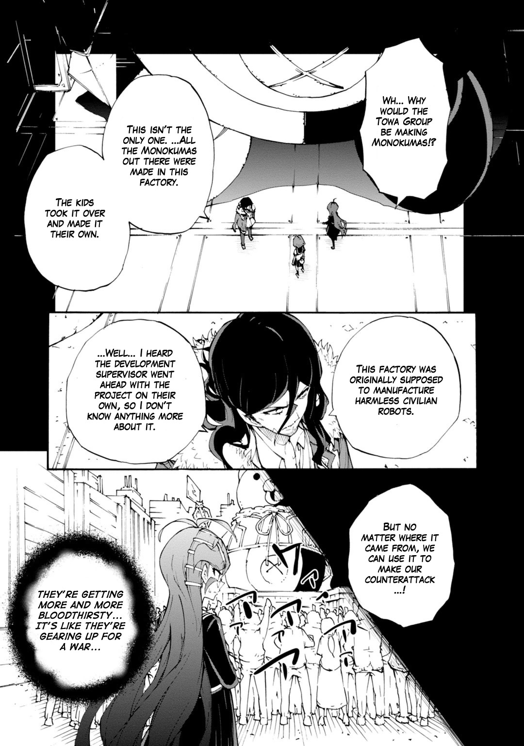 Zettai Zetsubou Shoujo - Danganronpa Another Episode - Genocider Mode Chapter 10 page 5 - Chapter 10: Ultimate Weapon XX