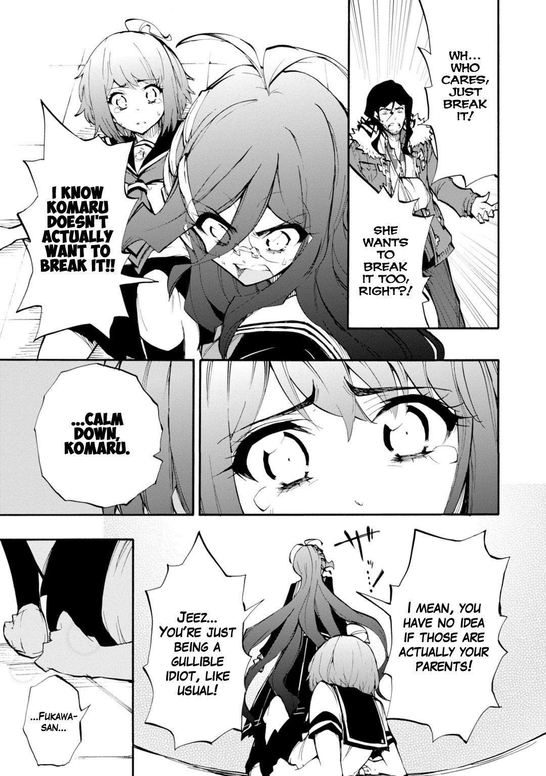 Zettai Zetsubou Shoujo - Danganronpa Another Episode - Genocider Mode Chapter 11 page 11 - Chapter 11: Note From a Certain Girl [END]