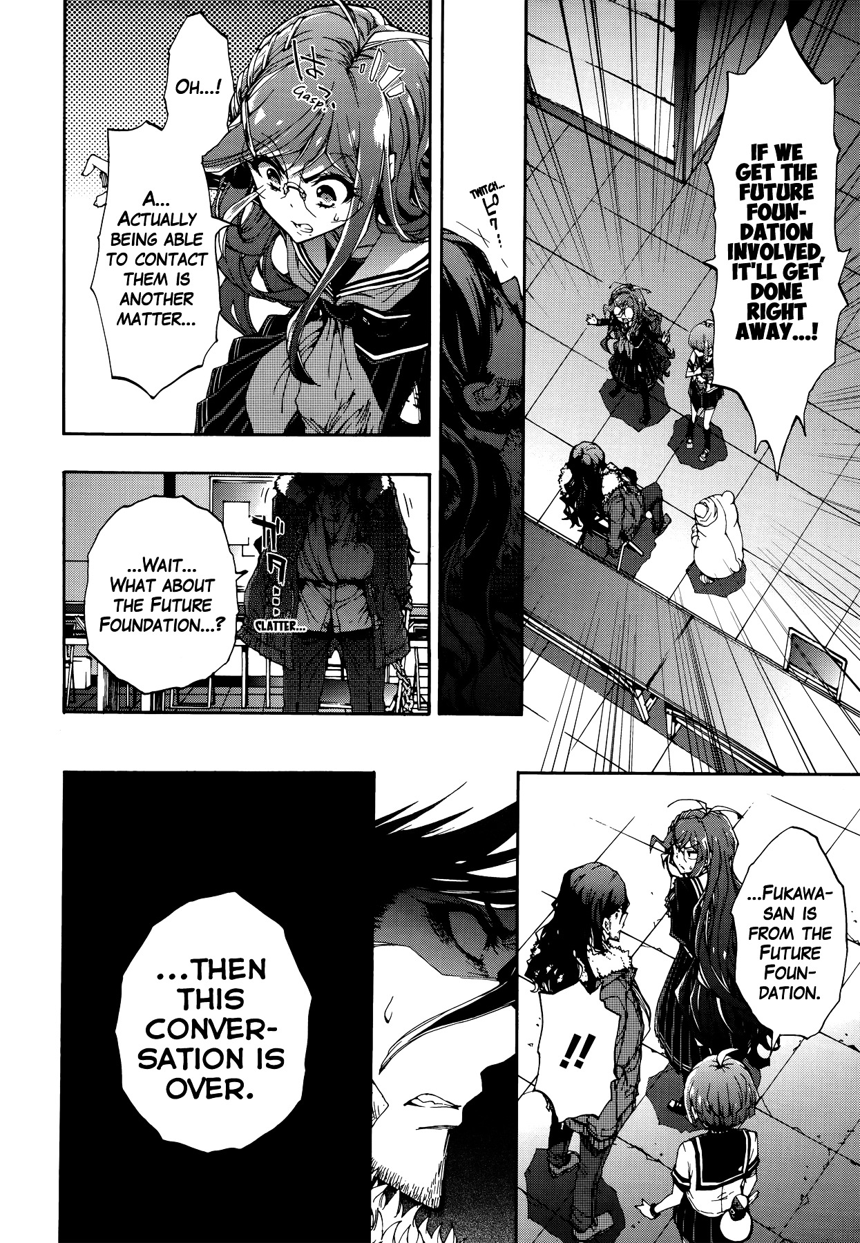 Zettai Zetsubou Shoujo - Danganronpa Another Episode - Genocider Mode Chapter 2 page 27 - Chapter 2 : A Reply to Consolation