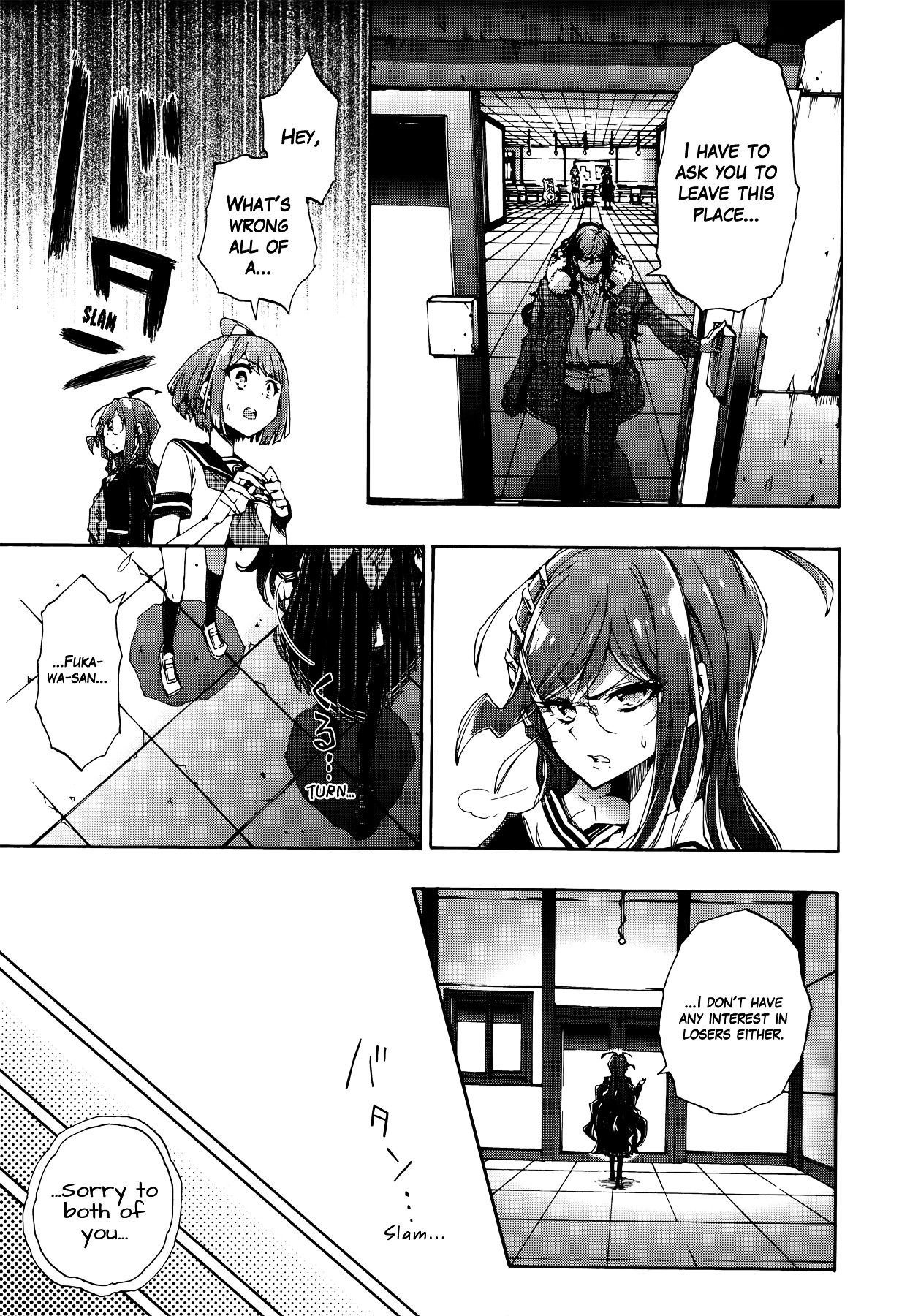 Zettai Zetsubou Shoujo - Danganronpa Another Episode - Genocider Mode Chapter 2 page 28 - Chapter 2 : A Reply to Consolation