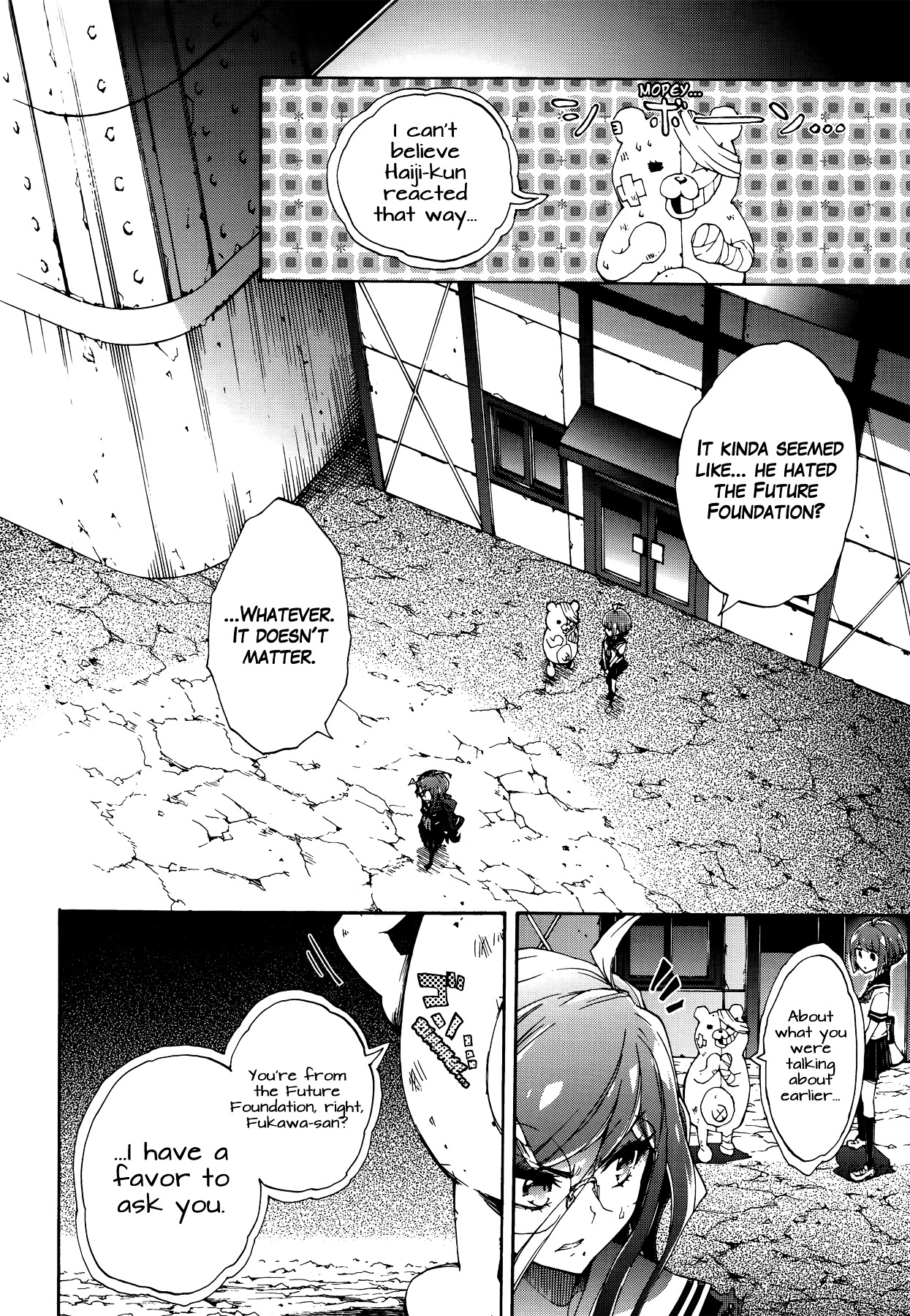 Zettai Zetsubou Shoujo - Danganronpa Another Episode - Genocider Mode Chapter 2 page 29 - Chapter 2 : A Reply to Consolation
