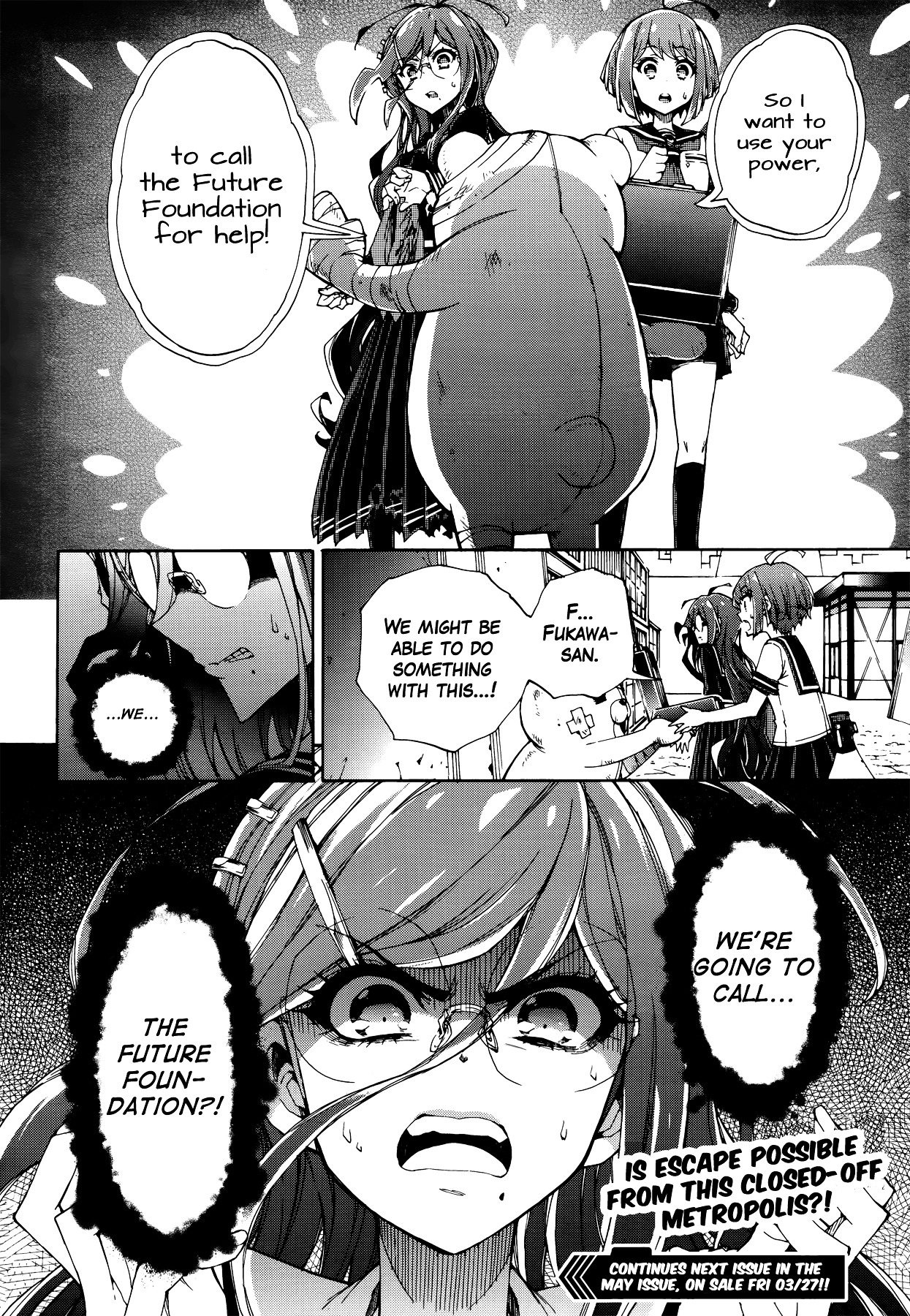 Zettai Zetsubou Shoujo - Danganronpa Another Episode - Genocider Mode Chapter 2 page 31 - Chapter 2 : A Reply to Consolation