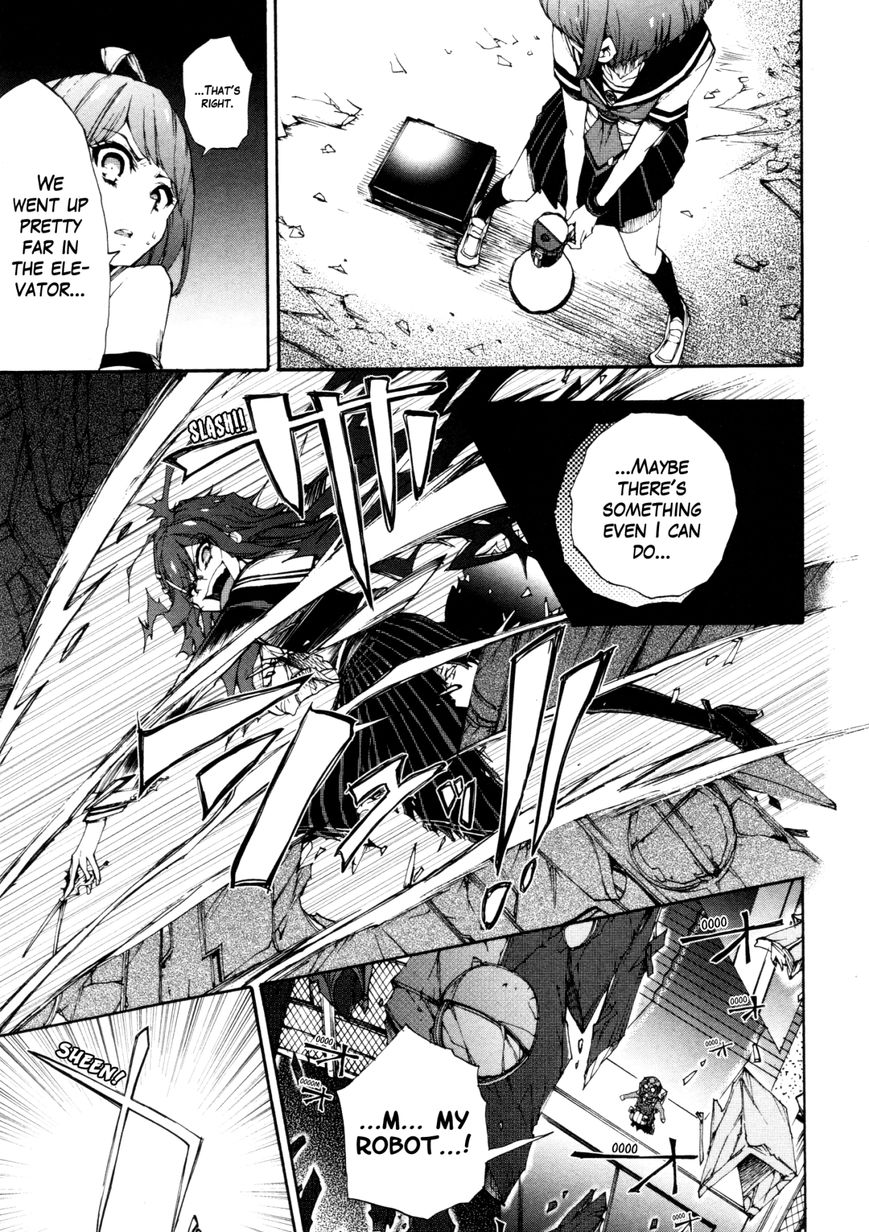 Zettai Zetsubou Shoujo - Danganronpa Another Episode - Genocider Mode Chapter 3 page 12 - Chapter 3 : Cold, Mathematical Inequality