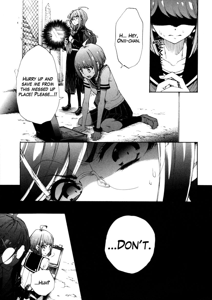 Zettai Zetsubou Shoujo - Danganronpa Another Episode - Genocider Mode Chapter 3 page 26 - Chapter 3 : Cold, Mathematical Inequality