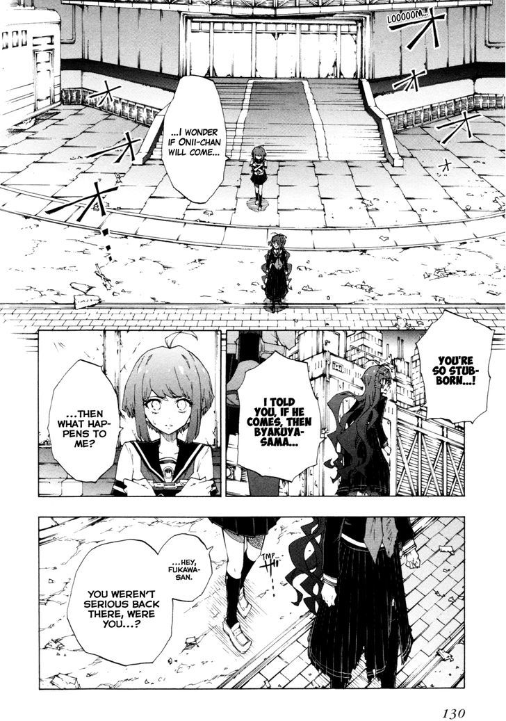 Zettai Zetsubou Shoujo - Danganronpa Another Episode - Genocider Mode Chapter 4 page 10 - Chapter 4 : Abnormality on the Girls' Front Line(Fixed)