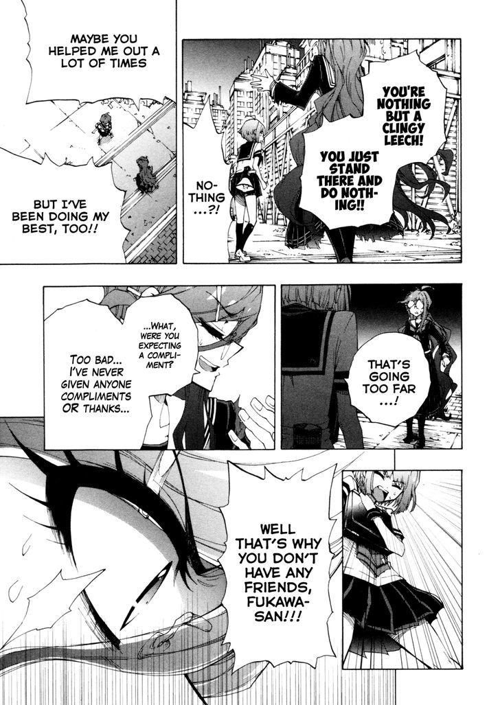 Zettai Zetsubou Shoujo - Danganronpa Another Episode - Genocider Mode Chapter 4 page 15 - Chapter 4 : Abnormality on the Girls' Front Line(Fixed)