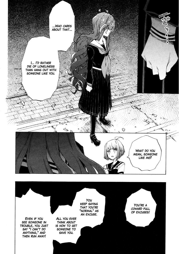 Zettai Zetsubou Shoujo - Danganronpa Another Episode - Genocider Mode Chapter 4 page 16 - Chapter 4 : Abnormality on the Girls' Front Line(Fixed)