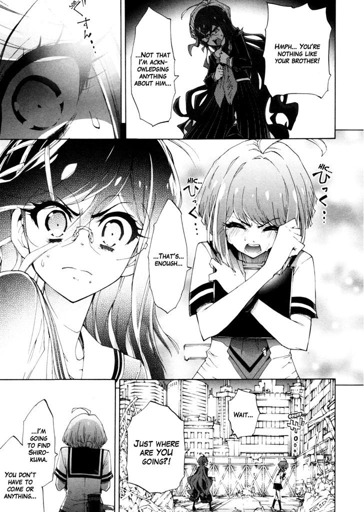 Zettai Zetsubou Shoujo - Danganronpa Another Episode - Genocider Mode Chapter 4 page 17 - Chapter 4 : Abnormality on the Girls' Front Line(Fixed)