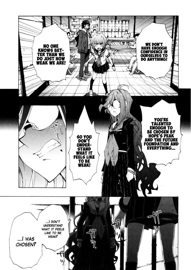 Zettai Zetsubou Shoujo - Danganronpa Another Episode - Genocider Mode Chapter 4 page 25 - Chapter 4 : Abnormality on the Girls' Front Line(Fixed)