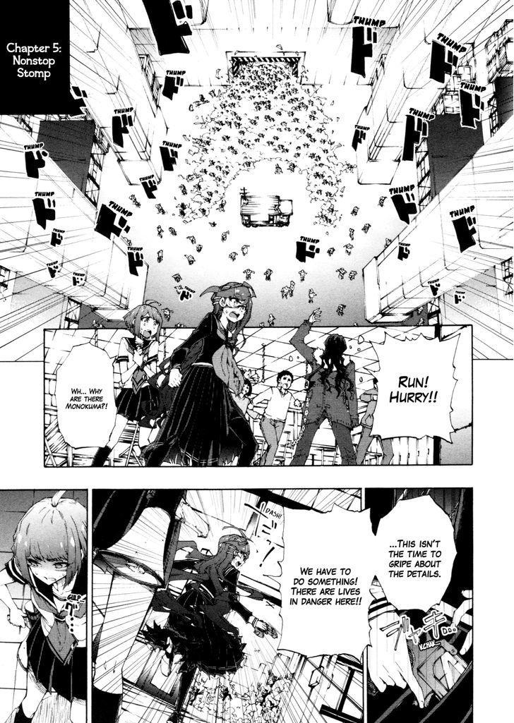 Zettai Zetsubou Shoujo - Danganronpa Another Episode - Genocider Mode Chapter 5 page 2 - Chapter 5 : Nonstop Stomp