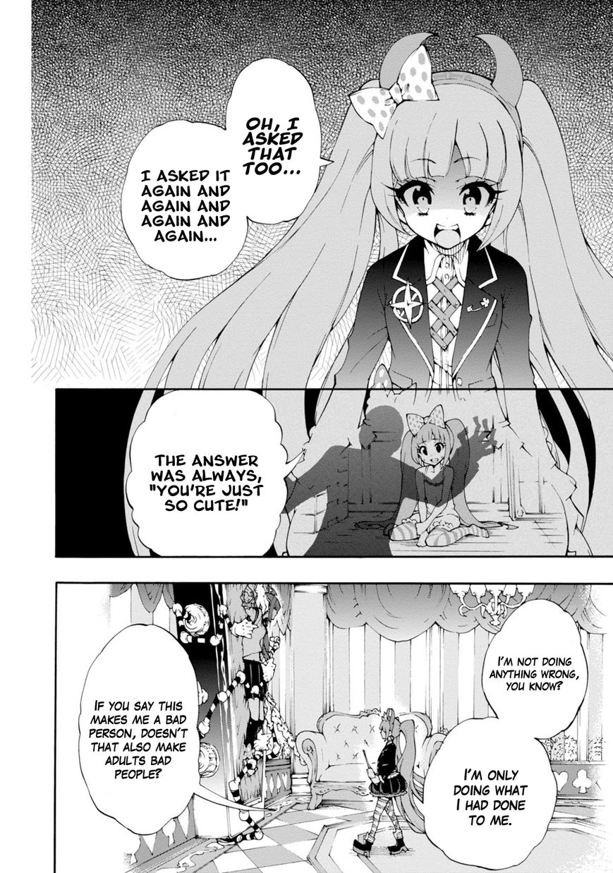 Zettai Zetsubou Shoujo - Danganronpa Another Episode - Genocider Mode Chapter 6 page 21 - Chapter 6 : Presumption of Guilt