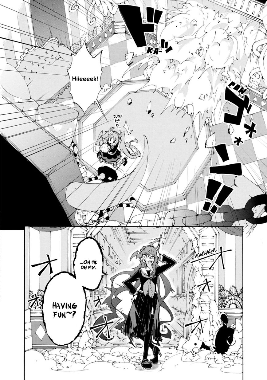 Zettai Zetsubou Shoujo - Danganronpa Another Episode - Genocider Mode Chapter 6 page 23 - Chapter 6 : Presumption of Guilt