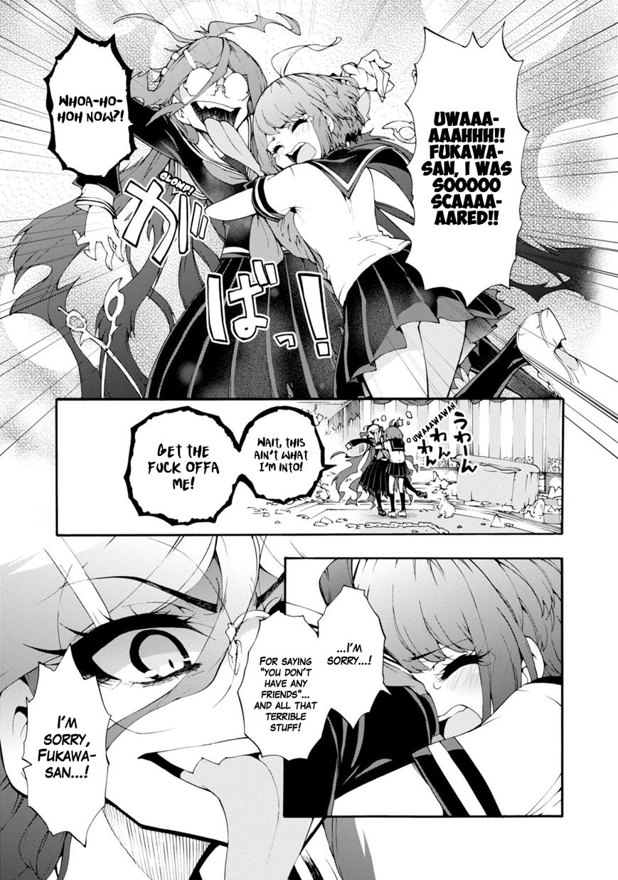 Zettai Zetsubou Shoujo - Danganronpa Another Episode - Genocider Mode Chapter 6 page 28 - Chapter 6 : Presumption of Guilt