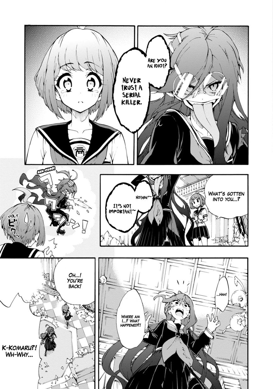 Zettai Zetsubou Shoujo - Danganronpa Another Episode - Genocider Mode Chapter 6 page 30 - Chapter 6 : Presumption of Guilt