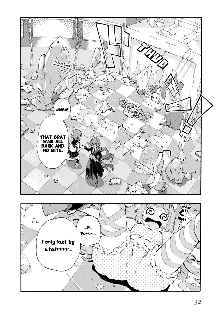 Zettai Zetsubou Shoujo - Danganronpa Another Episode - Genocider Mode Chapter 6 page 35 - Chapter 6 : Presumption of Guilt