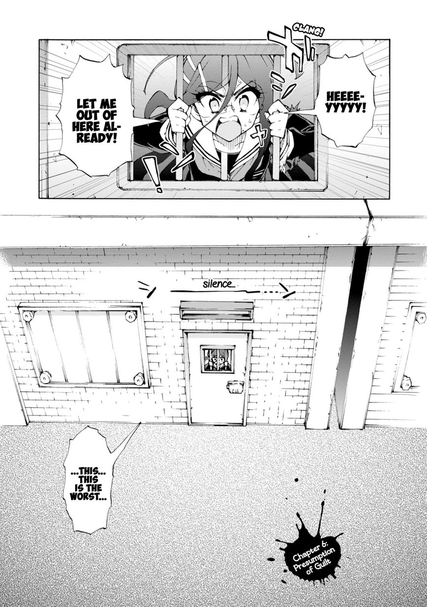 Zettai Zetsubou Shoujo - Danganronpa Another Episode - Genocider Mode Chapter 6 page 6 - Chapter 6 : Presumption of Guilt