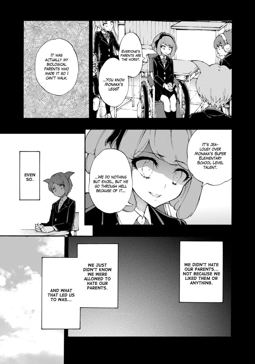 Zettai Zetsubou Shoujo - Danganronpa Another Episode - Genocider Mode Chapter 7 page 11 - Chapter 7 : Why We Became the Warriors of Hope