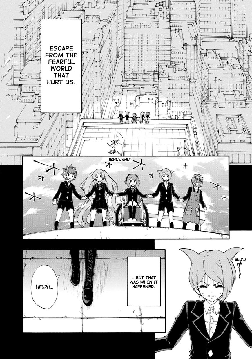 Zettai Zetsubou Shoujo - Danganronpa Another Episode - Genocider Mode Chapter 7 page 12 - Chapter 7 : Why We Became the Warriors of Hope