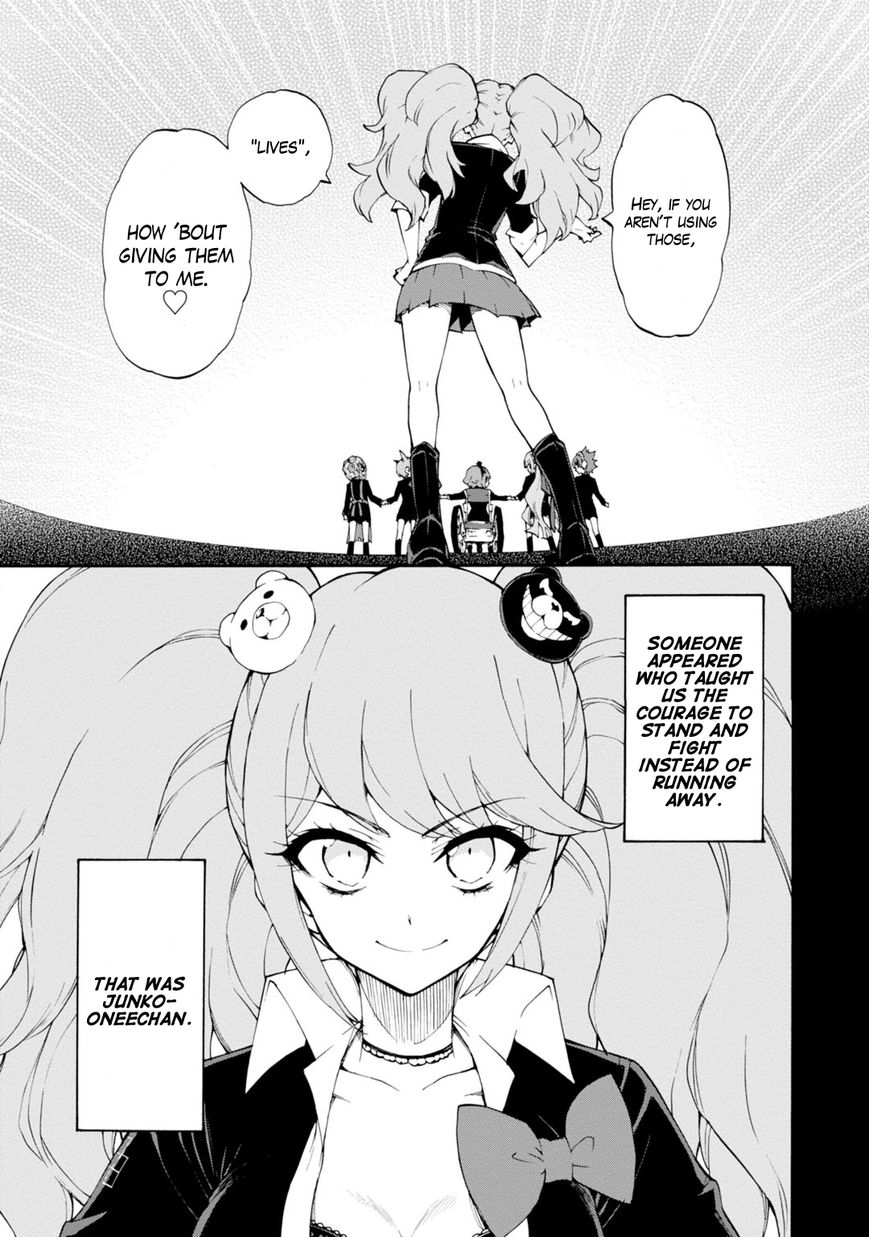 Zettai Zetsubou Shoujo - Danganronpa Another Episode - Genocider Mode Chapter 7 page 13 - Chapter 7 : Why We Became the Warriors of Hope