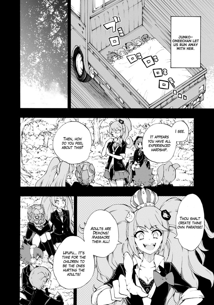 Zettai Zetsubou Shoujo - Danganronpa Another Episode - Genocider Mode Chapter 7 page 14 - Chapter 7 : Why We Became the Warriors of Hope