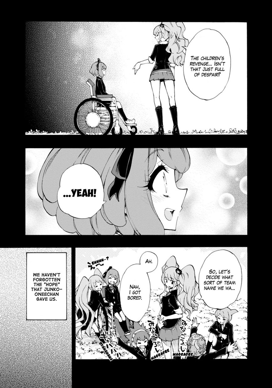 Zettai Zetsubou Shoujo - Danganronpa Another Episode - Genocider Mode Chapter 7 page 15 - Chapter 7 : Why We Became the Warriors of Hope