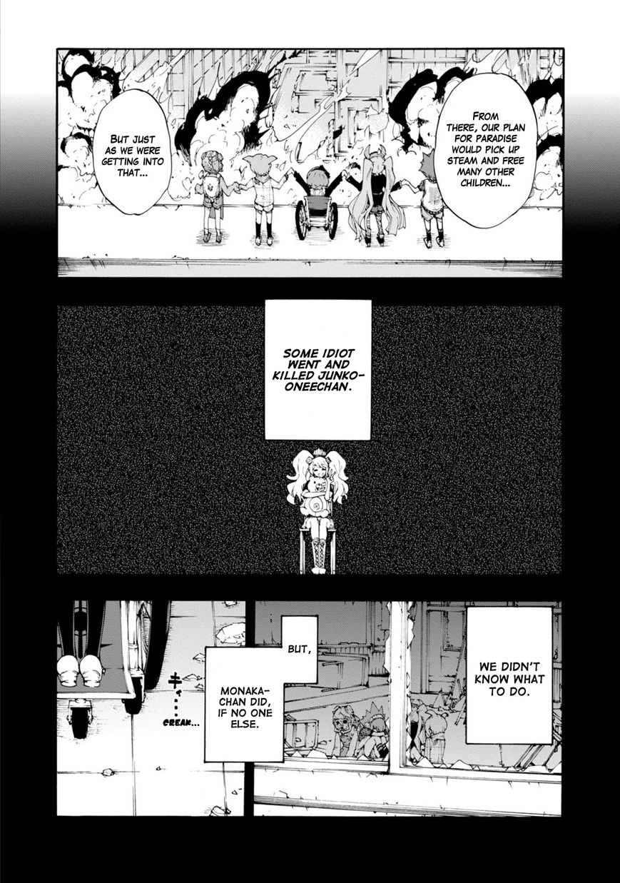 Zettai Zetsubou Shoujo - Danganronpa Another Episode - Genocider Mode Chapter 7 page 18 - Chapter 7 : Why We Became the Warriors of Hope