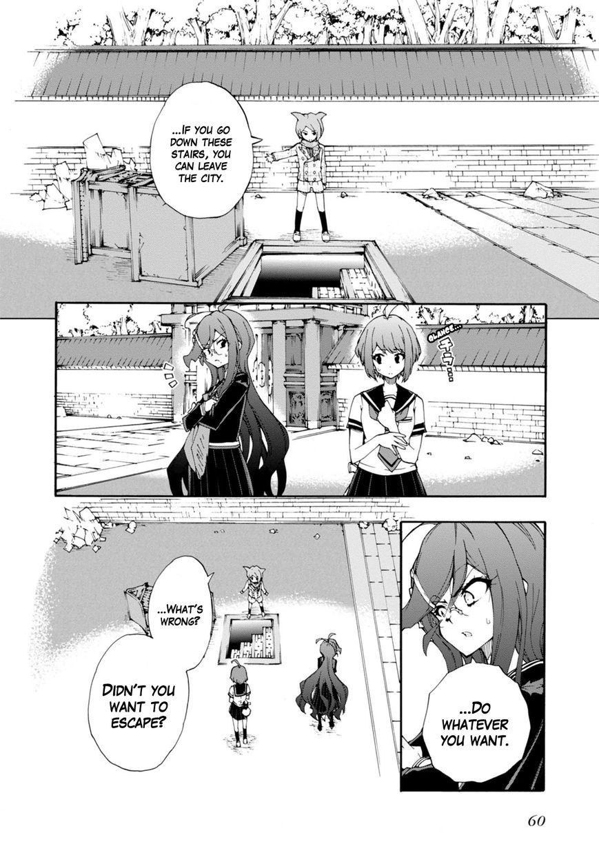 Zettai Zetsubou Shoujo - Danganronpa Another Episode - Genocider Mode Chapter 7 page 26 - Chapter 7 : Why We Became the Warriors of Hope