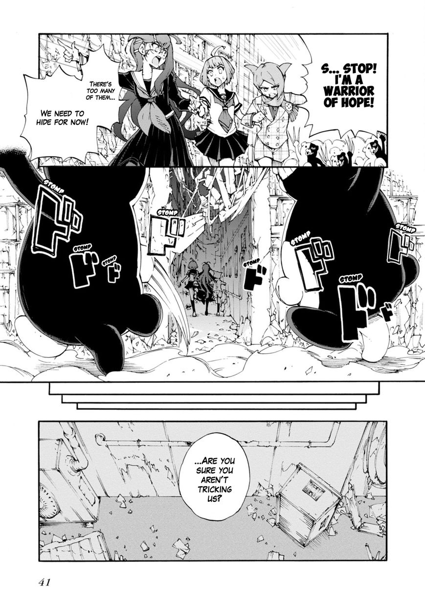Zettai Zetsubou Shoujo - Danganronpa Another Episode - Genocider Mode Chapter 7 page 7 - Chapter 7 : Why We Became the Warriors of Hope