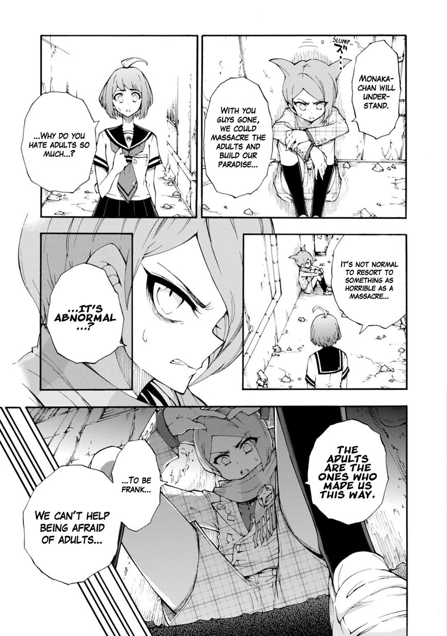 Zettai Zetsubou Shoujo - Danganronpa Another Episode - Genocider Mode Chapter 7 page 9 - Chapter 7 : Why We Became the Warriors of Hope
