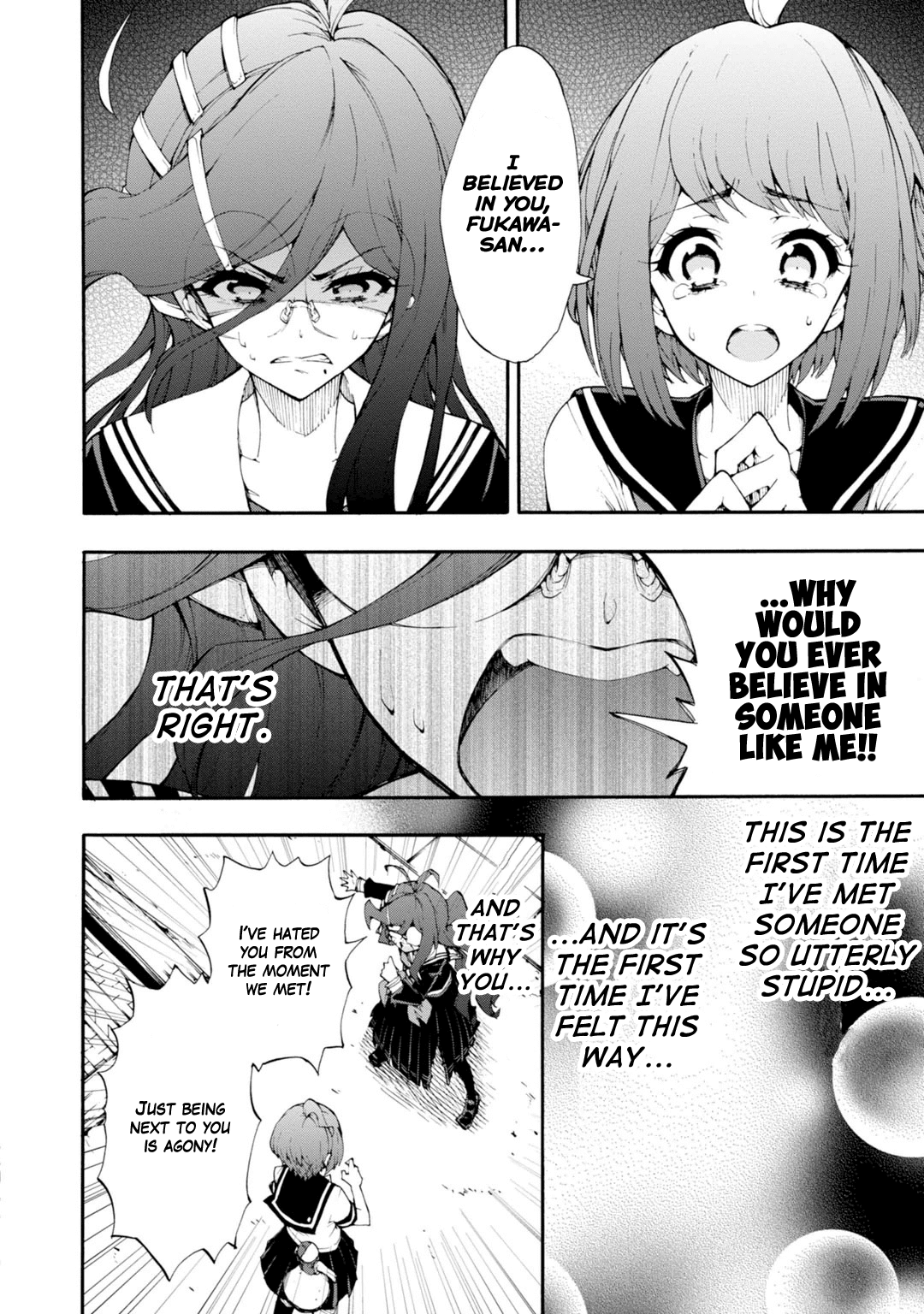 Zettai Zetsubou Shoujo - Danganronpa Another Episode - Genocider Mode Chapter 8 page 10 - Chapter 8: And then SHE Came
