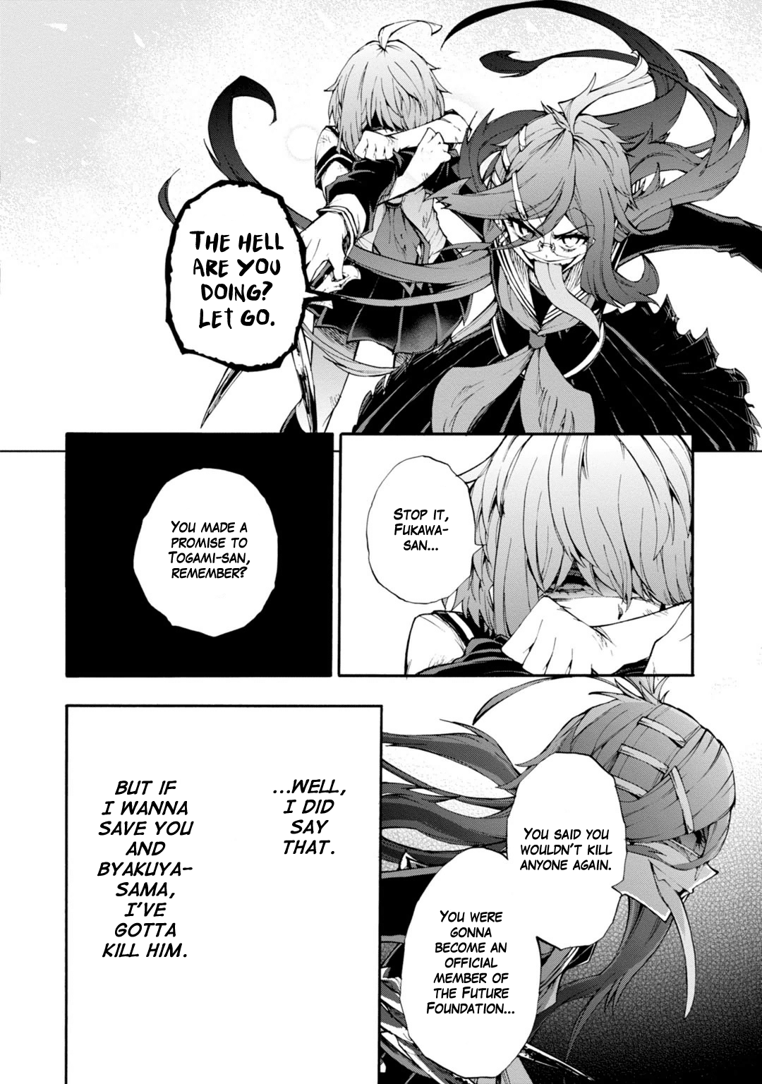 Zettai Zetsubou Shoujo - Danganronpa Another Episode - Genocider Mode Chapter 8 page 26 - Chapter 8: And then SHE Came