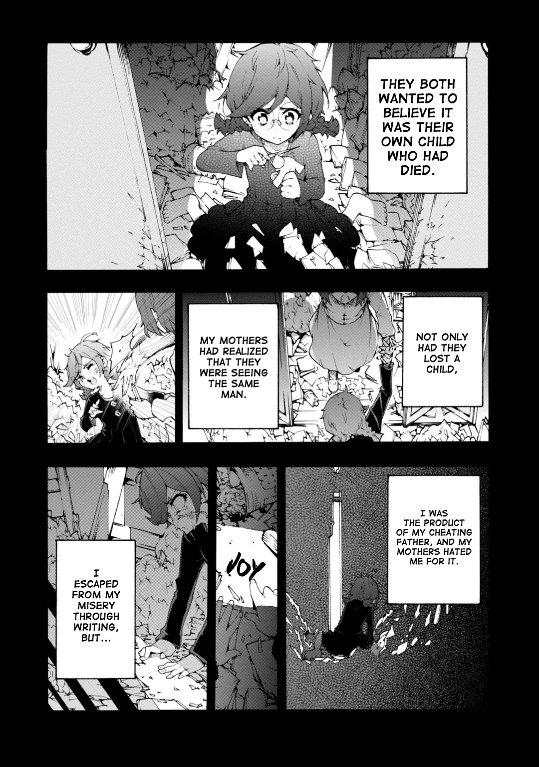 Zettai Zetsubou Shoujo - Danganronpa Another Episode - Genocider Mode Chapter 8 page 4 - Chapter 8: And then SHE Came