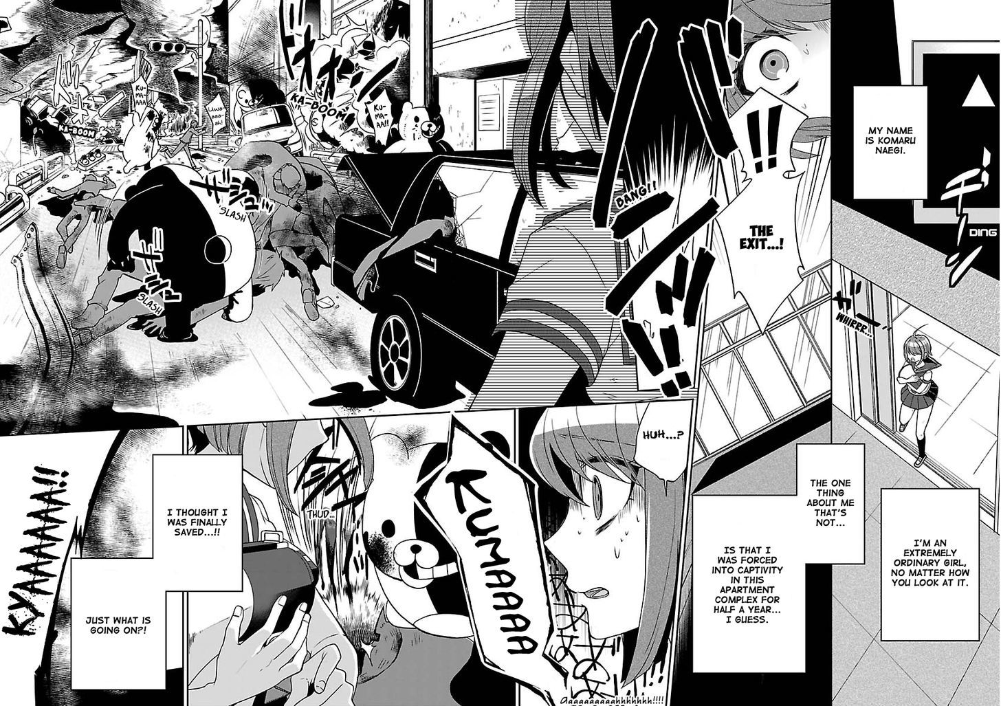 Zettai Zetsubou Shoujo - Danganronpa Another Episode Chapter 1 page 12 - Chapter 1