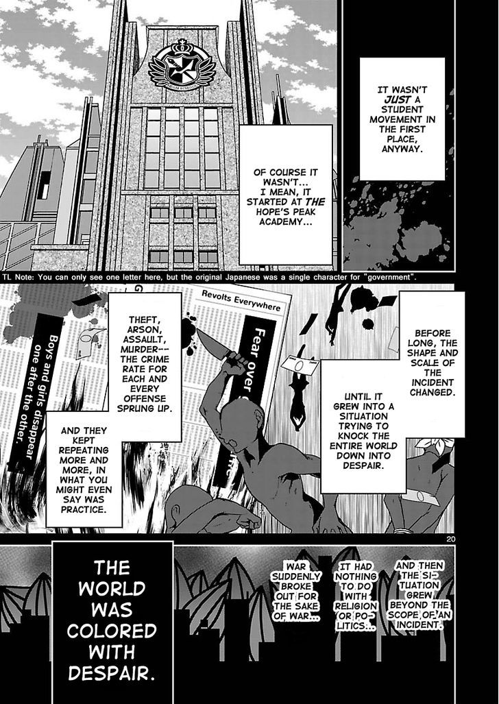 Zettai Zetsubou Shoujo - Danganronpa Another Episode Chapter 1 page 22 - Chapter 1