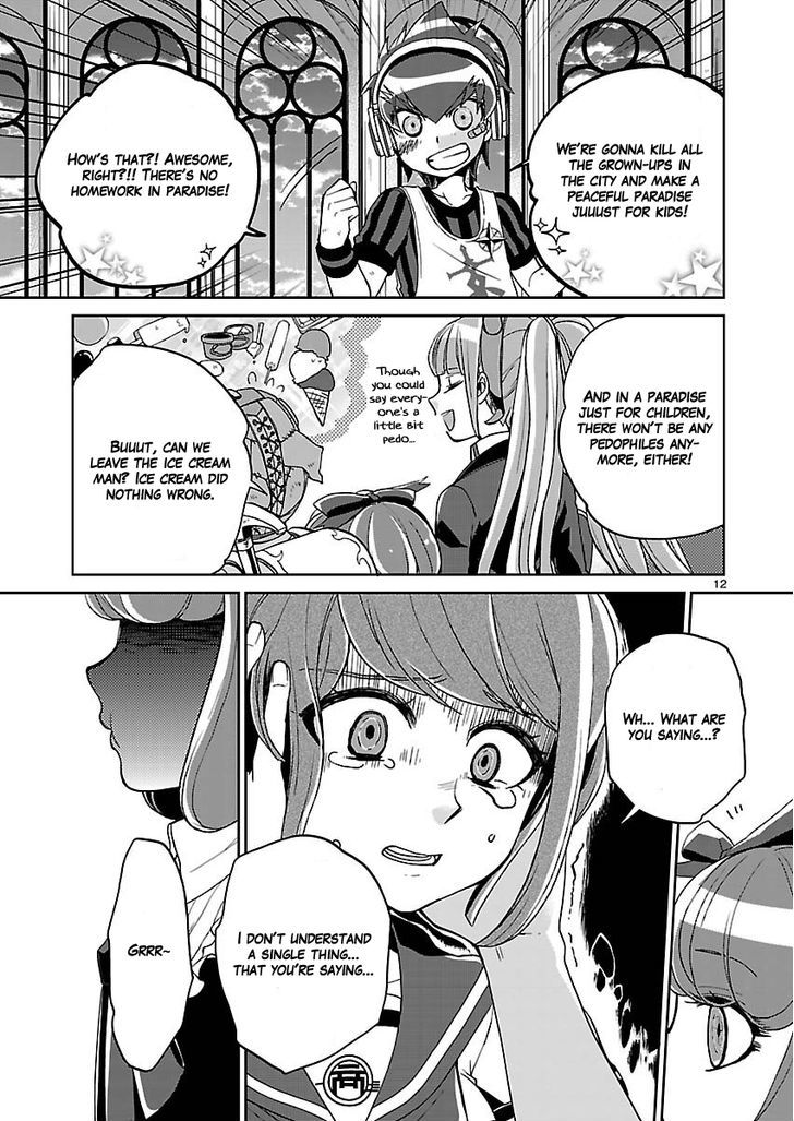 Zettai Zetsubou Shoujo - Danganronpa Another Episode Chapter 2.2 page 11 - Chapter 2.2