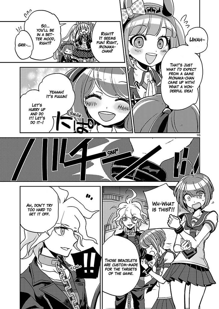 Zettai Zetsubou Shoujo - Danganronpa Another Episode Chapter 2.2 page 15 - Chapter 2.2