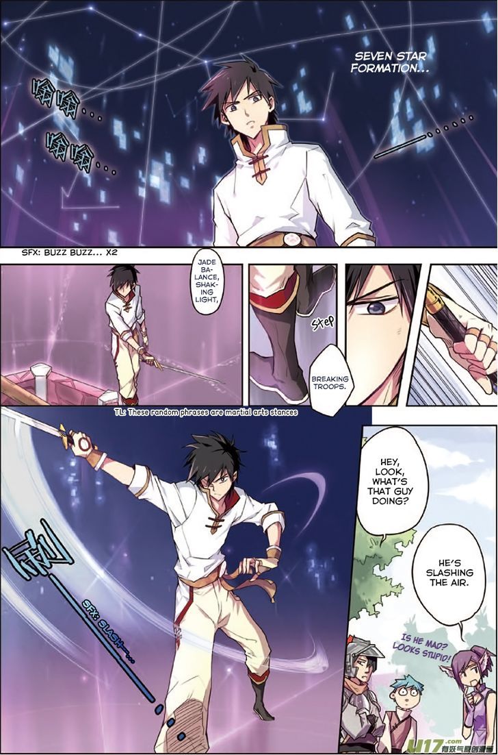 Zhan Long Chapter 2 page 7 - Chapter 2 : Sword Waves
