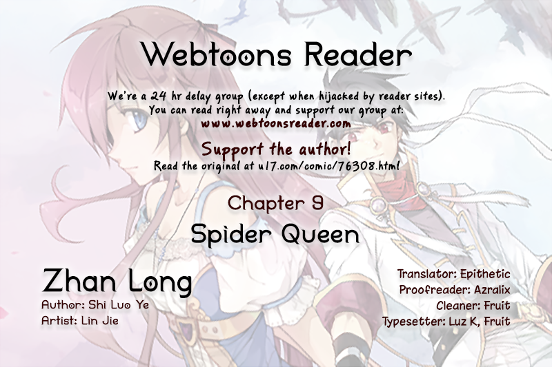 Zhan Long Chapter 9.2 page 1 - Chapter 9 v2 : Spider Queen