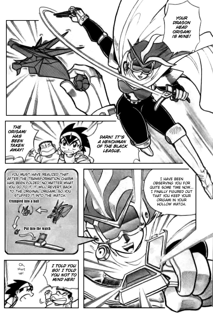 Zhezhi Zhanshi Chapter 7 page 13 - Chapter 7: The New Origami Fighter