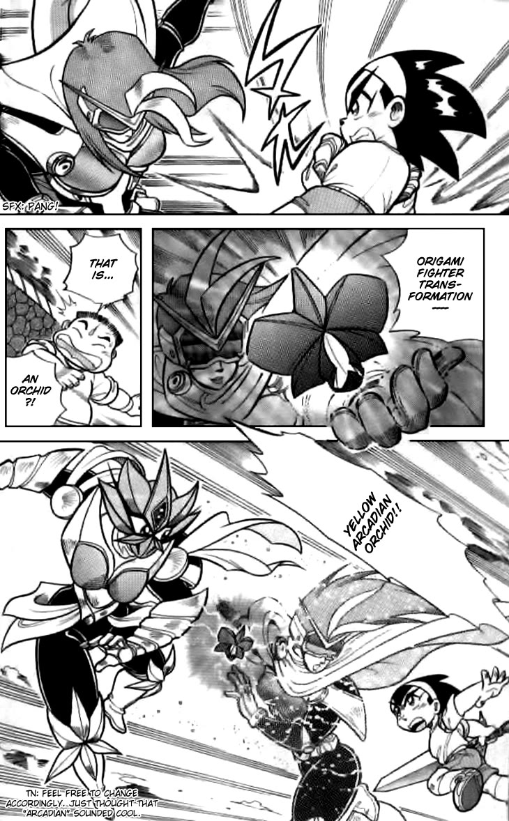 Zhezhi Zhanshi Chapter 7 page 15 - Chapter 7: The New Origami Fighter