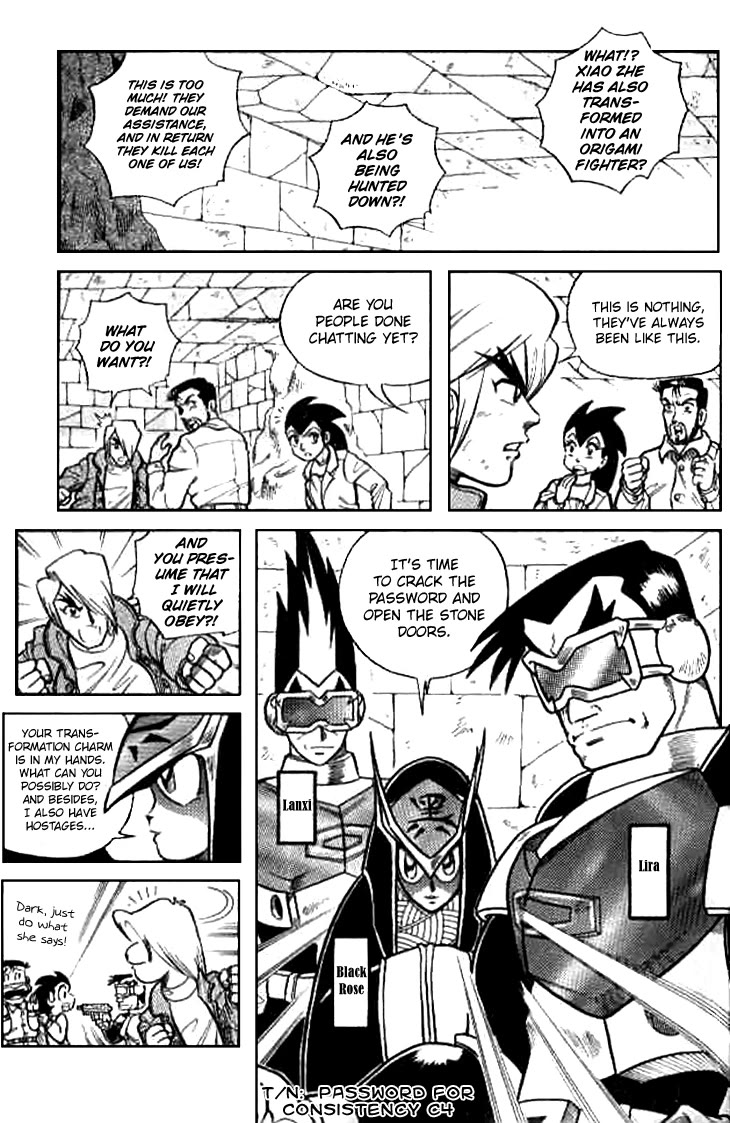 Zhezhi Zhanshi Chapter 7 page 8 - Chapter 7: The New Origami Fighter