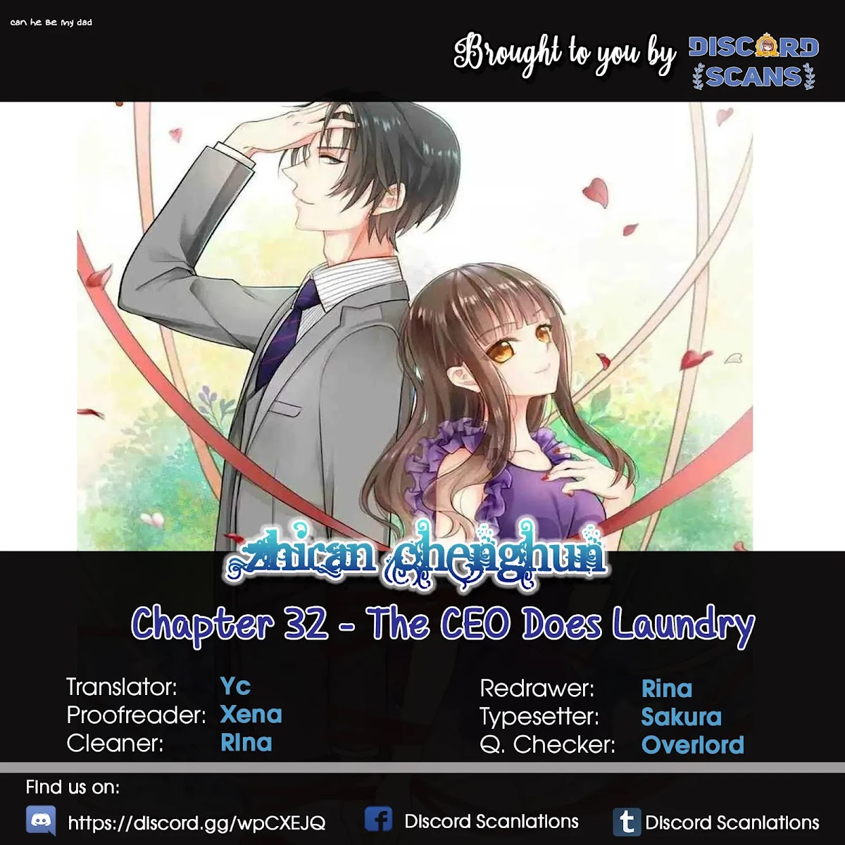 Zhiran Chenghun Chapter 32 page 1 - Chapter 32: The CEO Does Laundry