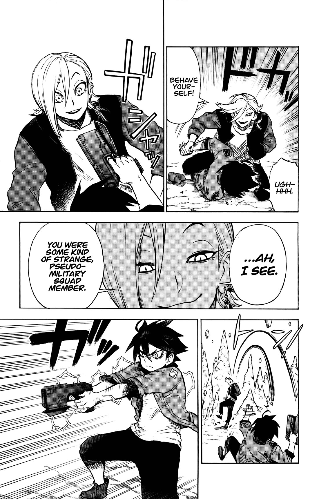ZIGA (Rokurou Sano) Chapter 10 page 14 - Chapter 10: Evacuation → Company