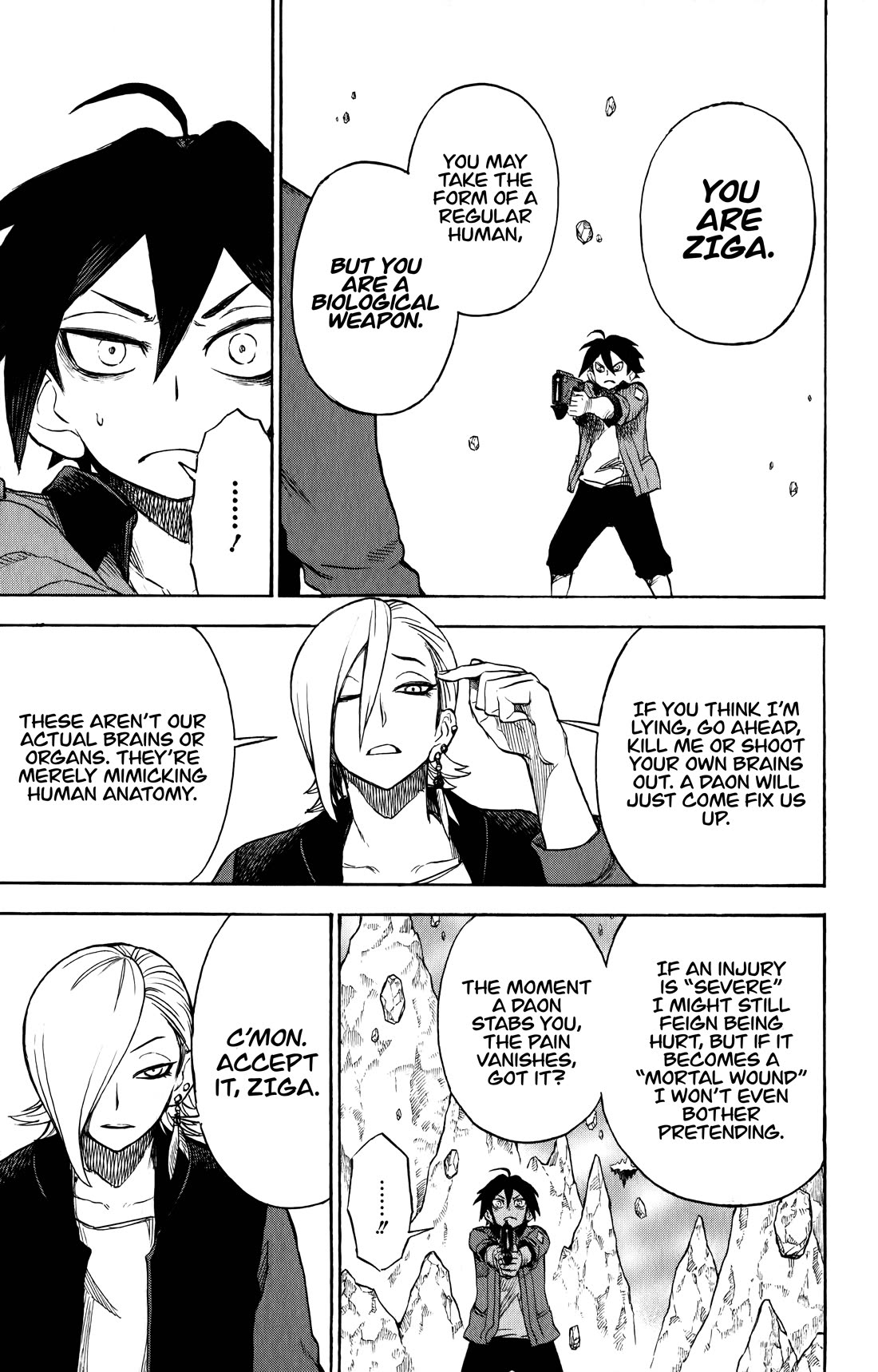 ZIGA (Rokurou Sano) Chapter 10 page 16 - Chapter 10: Evacuation → Company