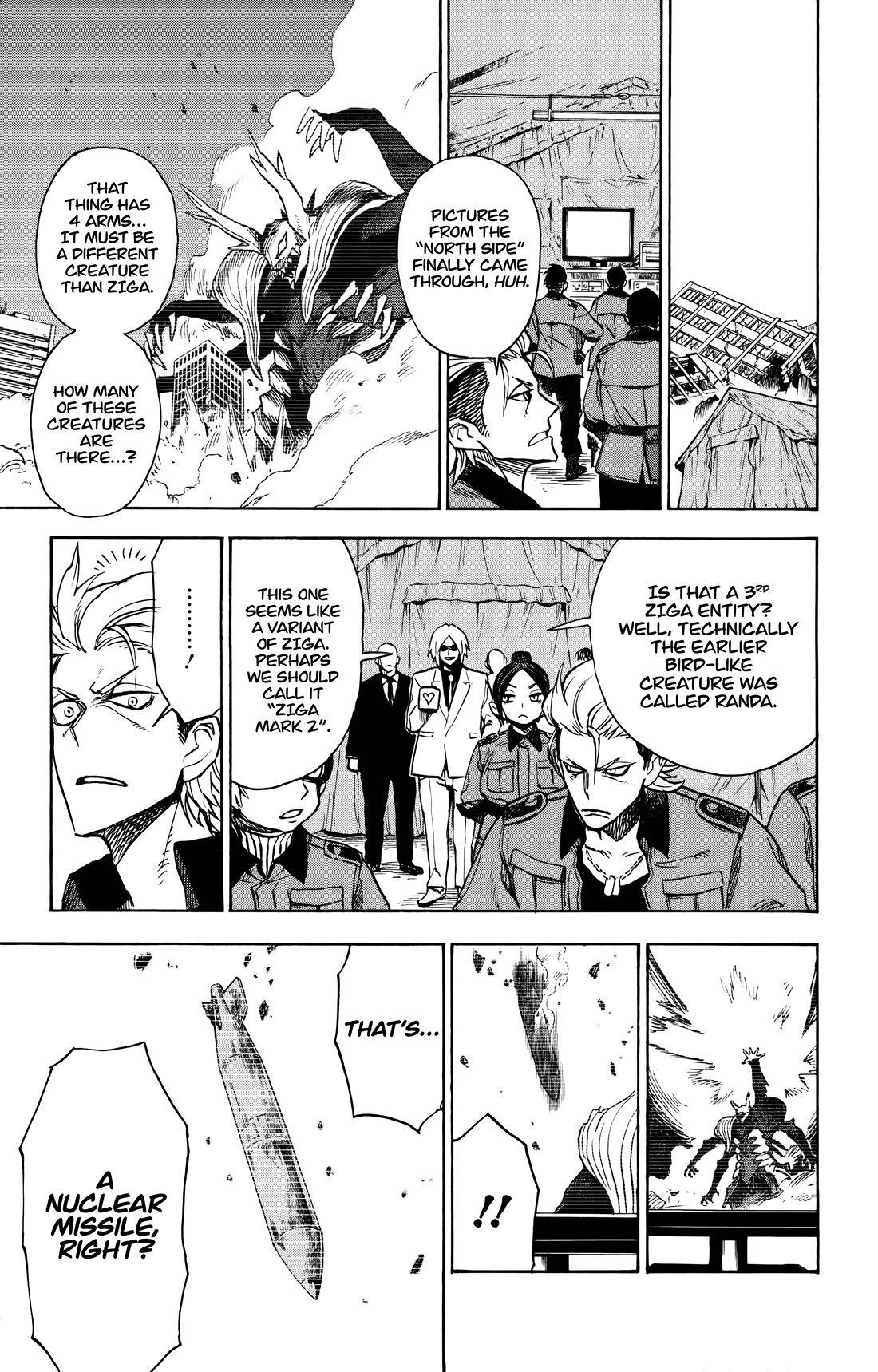 ZIGA (Rokurou Sano) Chapter 12 page 4 - Chapter 12: Fight to the Death → All One’s Power