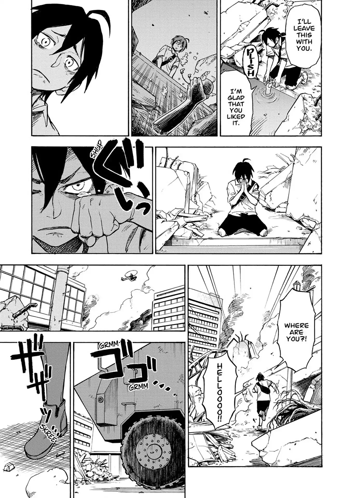 ZIGA (Rokurou Sano) Chapter 2 page 10 - Chapter 2: Despair ~> Anger