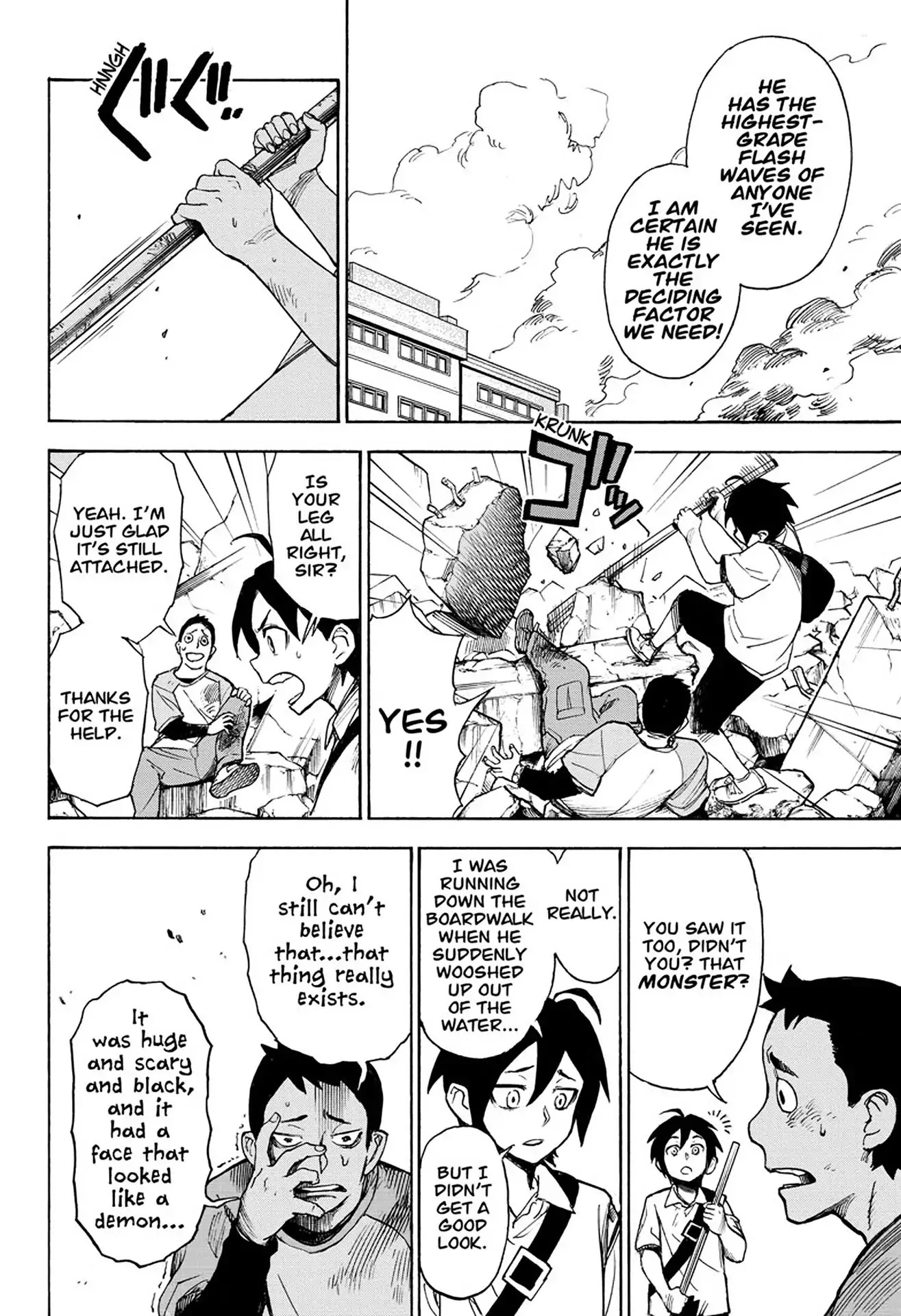 ZIGA (Rokurou Sano) Chapter 2 page 13 - Chapter 2: Despair ~> Anger