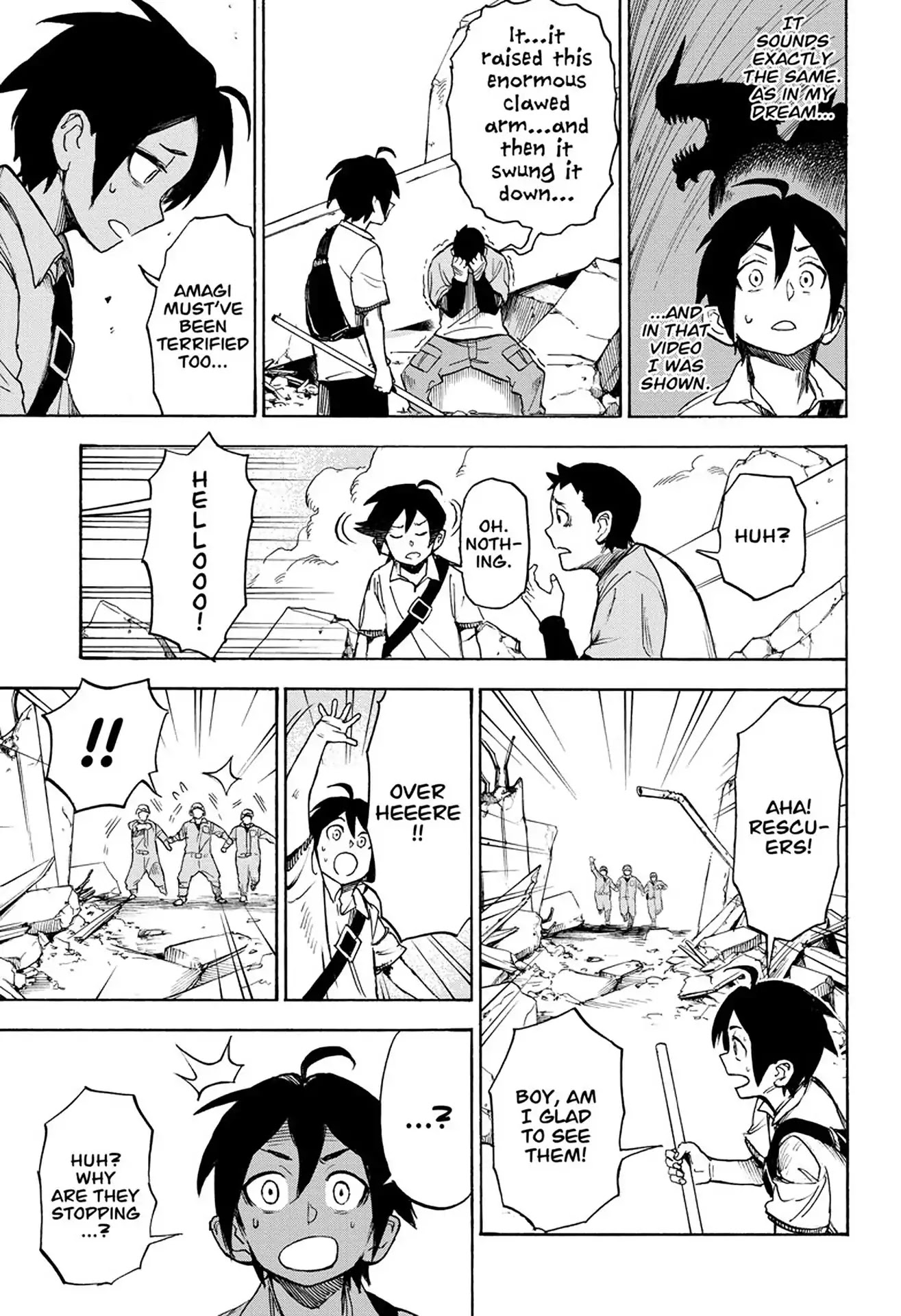ZIGA (Rokurou Sano) Chapter 2 page 14 - Chapter 2: Despair ~> Anger
