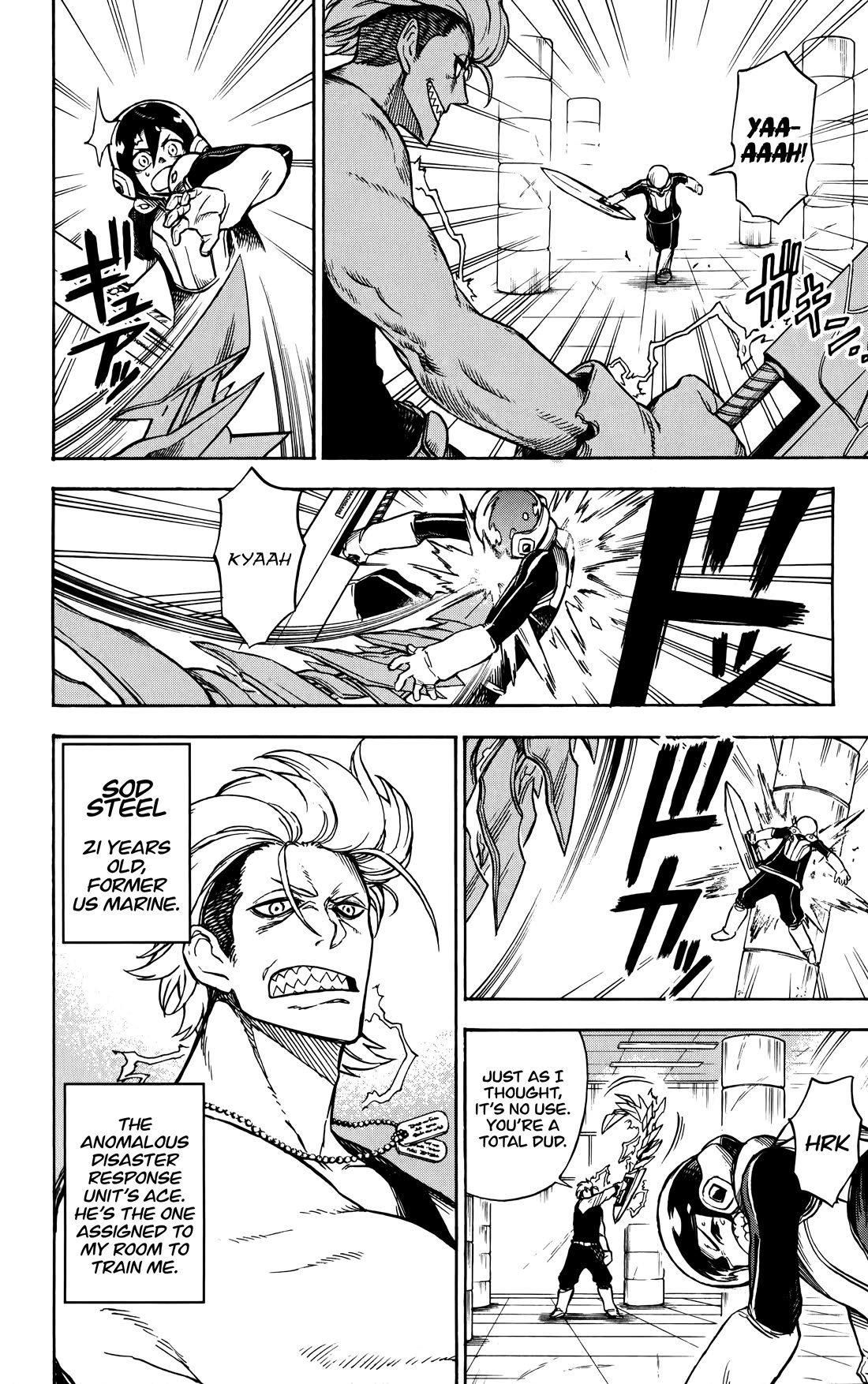 ZIGA (Rokurou Sano) Chapter 4 page 3 - Chapter 4: Special Training → Assault